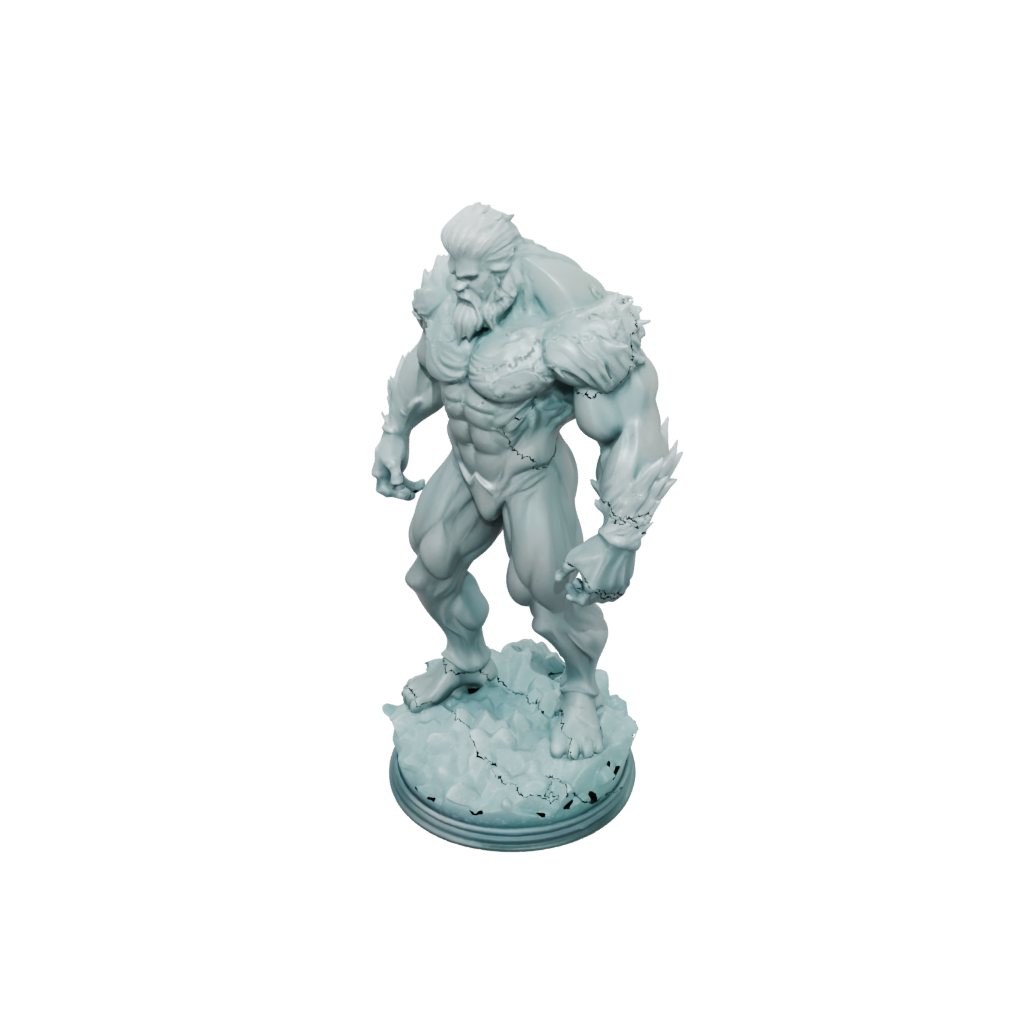 Pastel Ice Elemental Titan