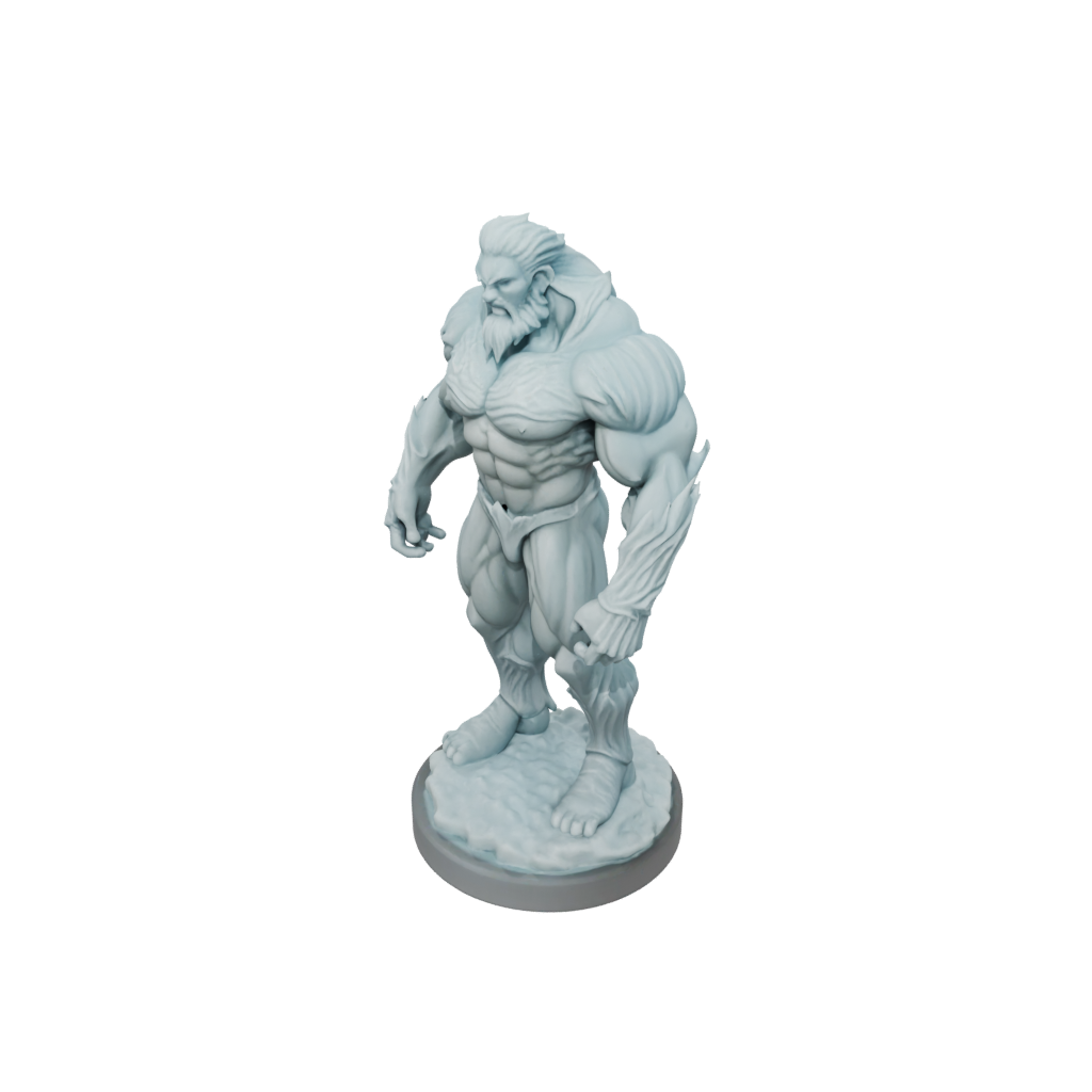 Pastel Relief Ice Elemental Titan