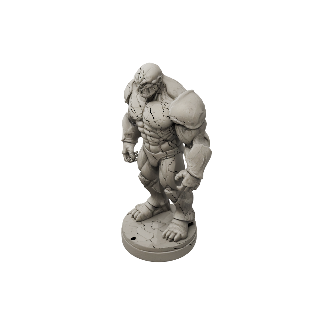 Relief Earth Golem Colossus