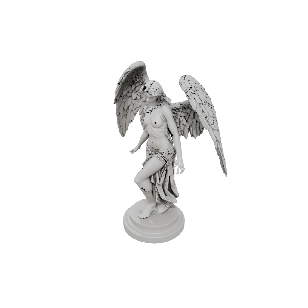 Relief Fallen Angel