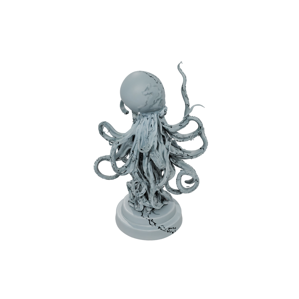 Relief Kraken Tentacle Sculpture
