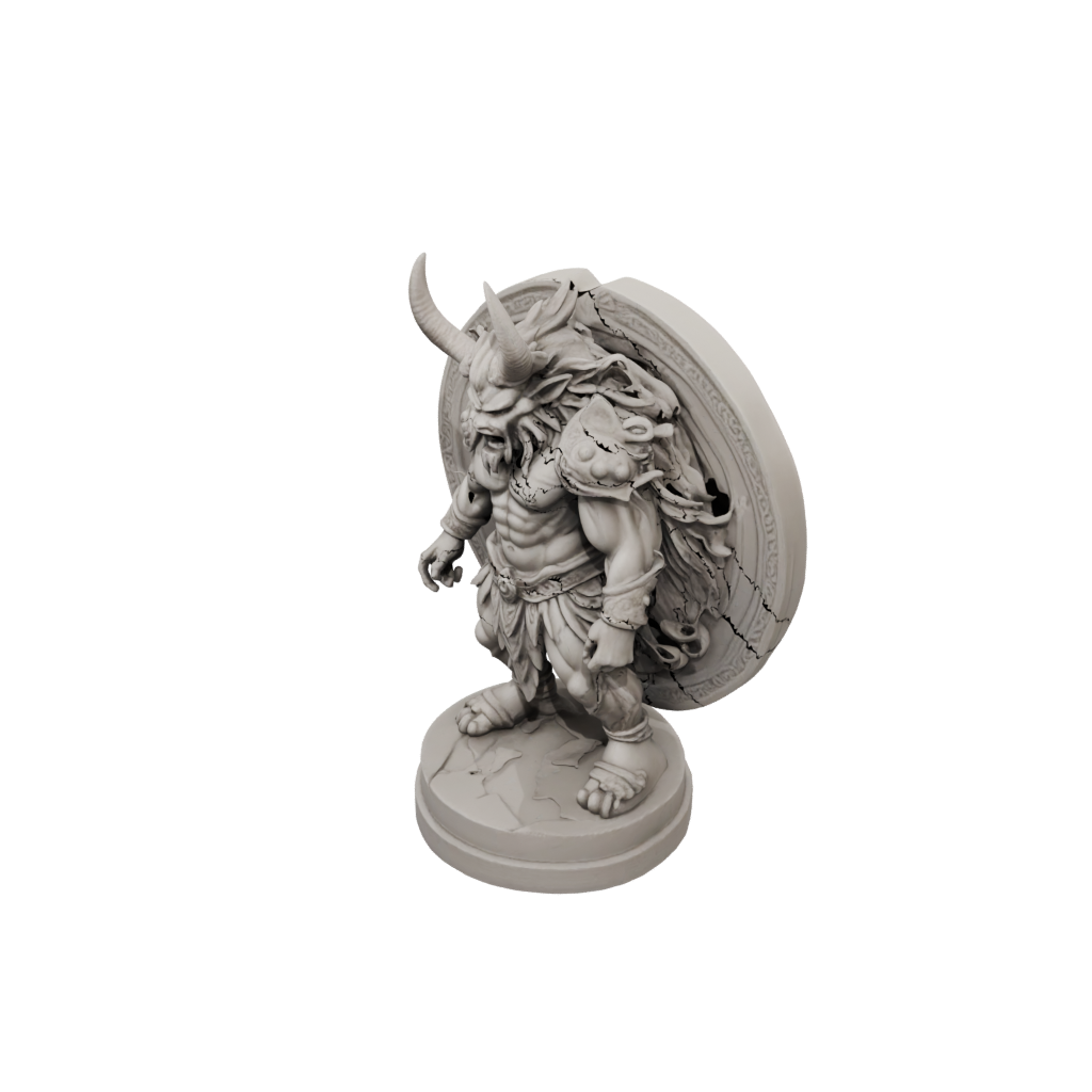 Relief Oni Demon