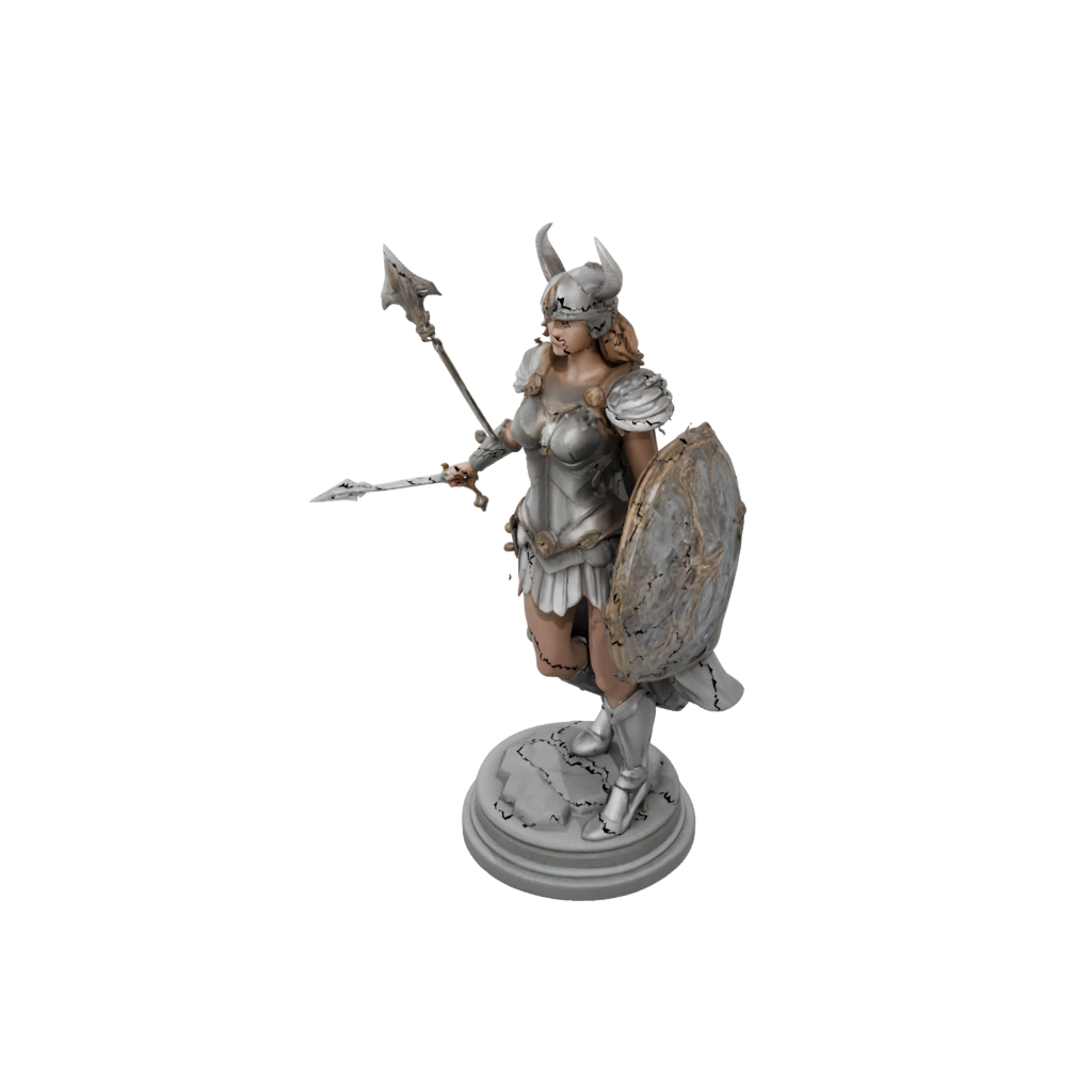 Relief Valkyrie Warrior Figure