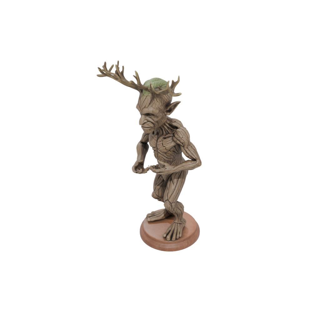 Woodgrain Bust Treant Elder