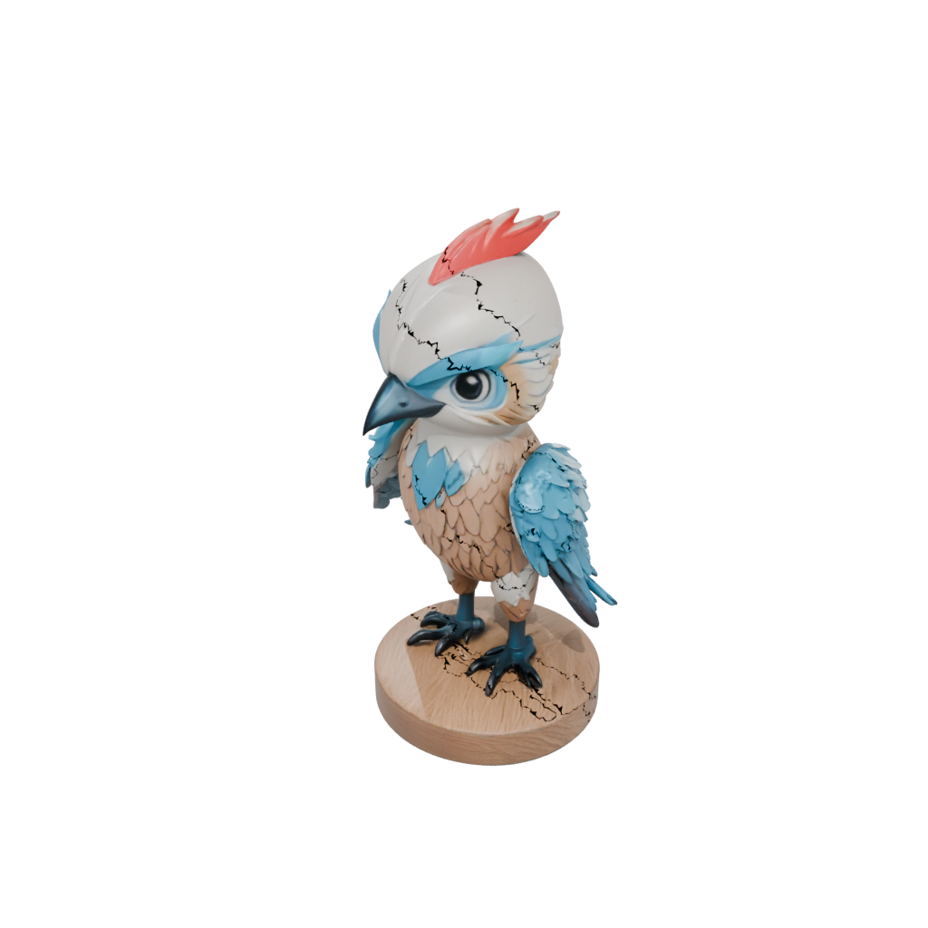 Woodgrain Chibi Thunderbird