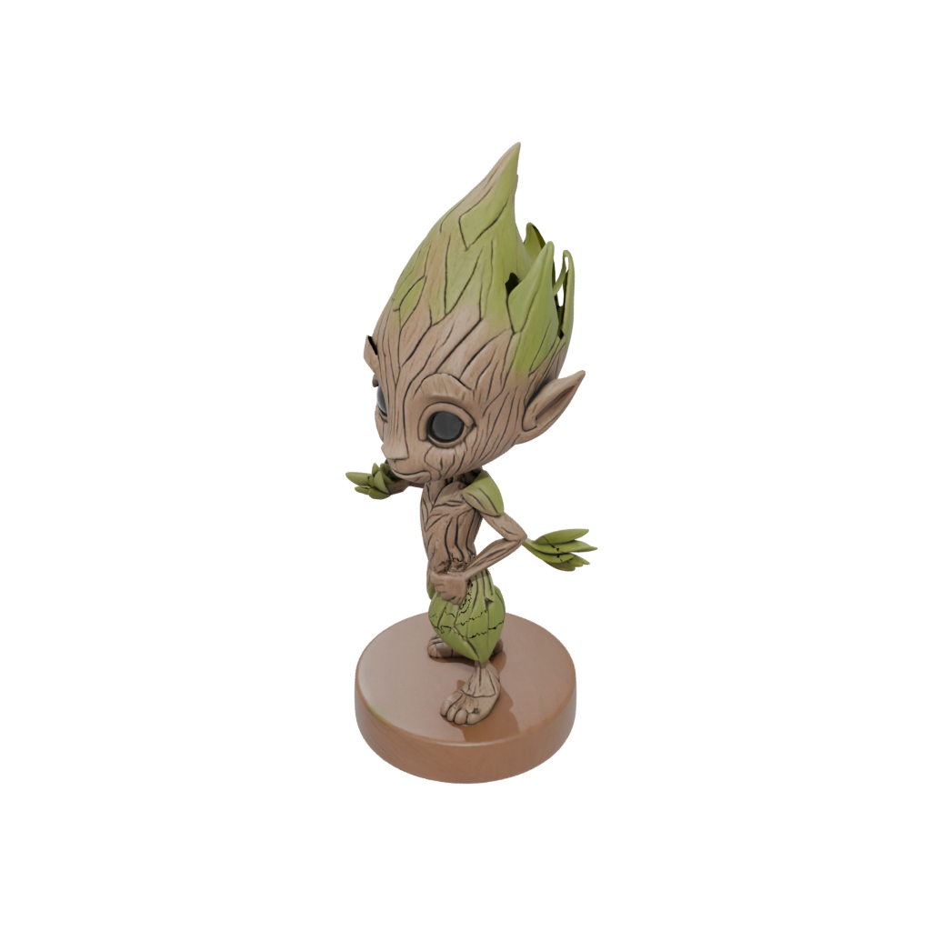 Woodgrain Chibi Treant Elder