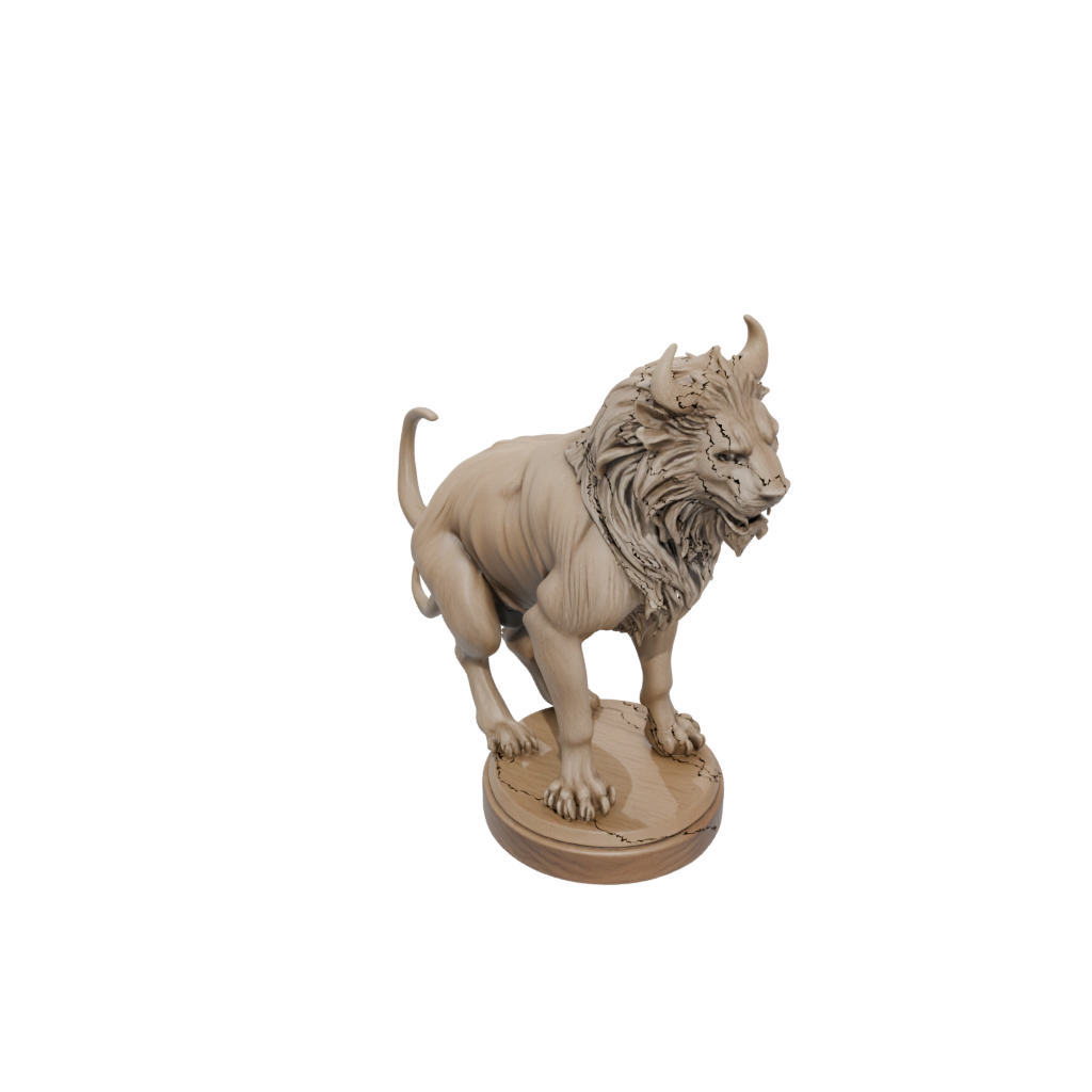 Woodgrain Chimera Beast