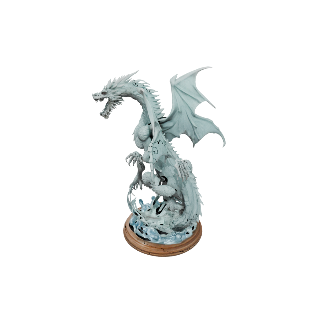 Woodgrain Frost Wyrm