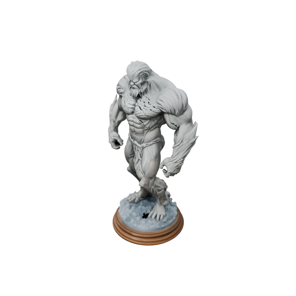 Woodgrain Ice Elemental Titan