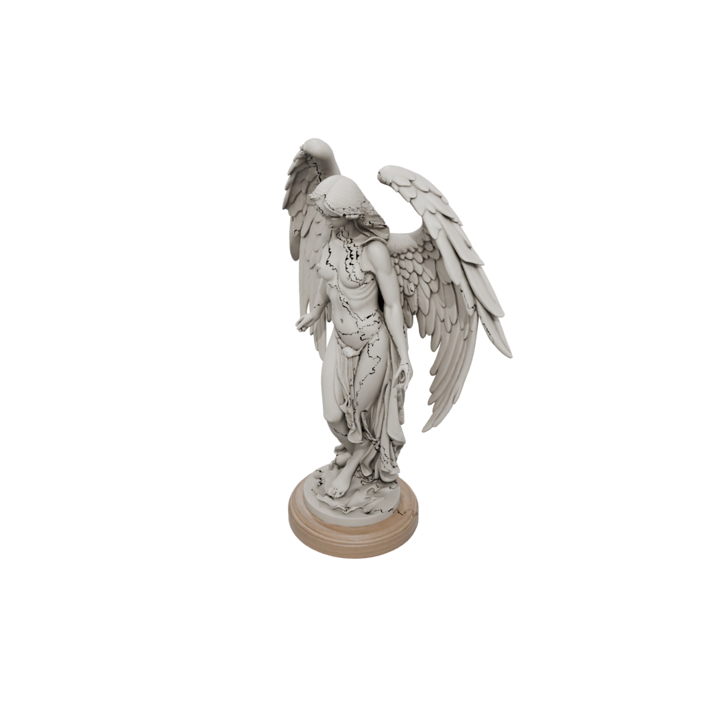 Woodgrain Relief Fallen Angel