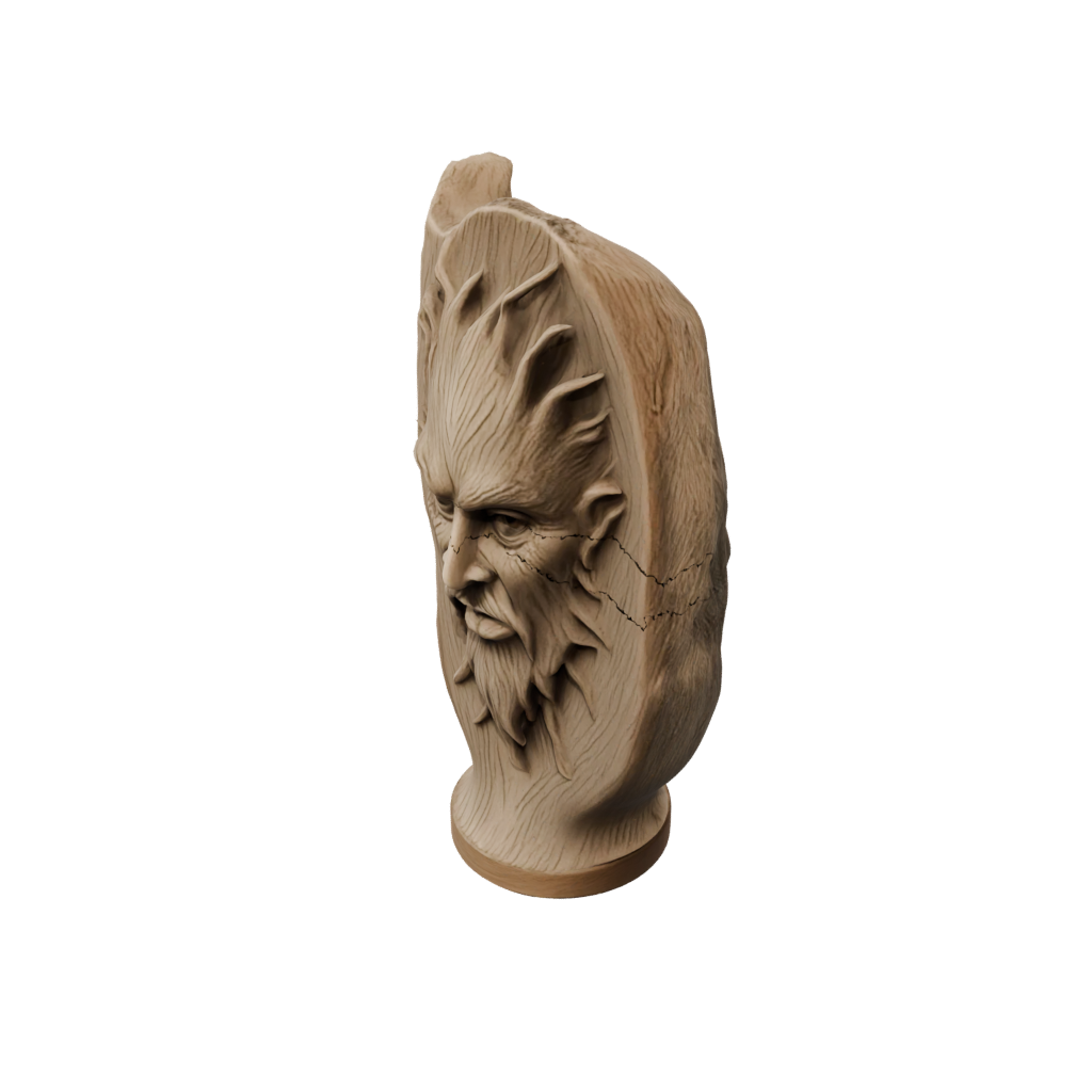 Woodgrain Relief Forest Spirit Ent