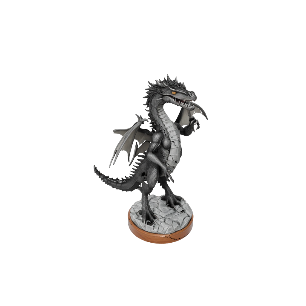 Woodgrain Relief Lava Drake