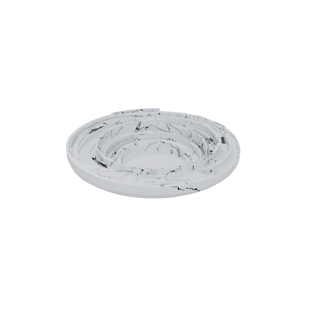 Deco Coaster Set Holder — home decor 3D print model, STL