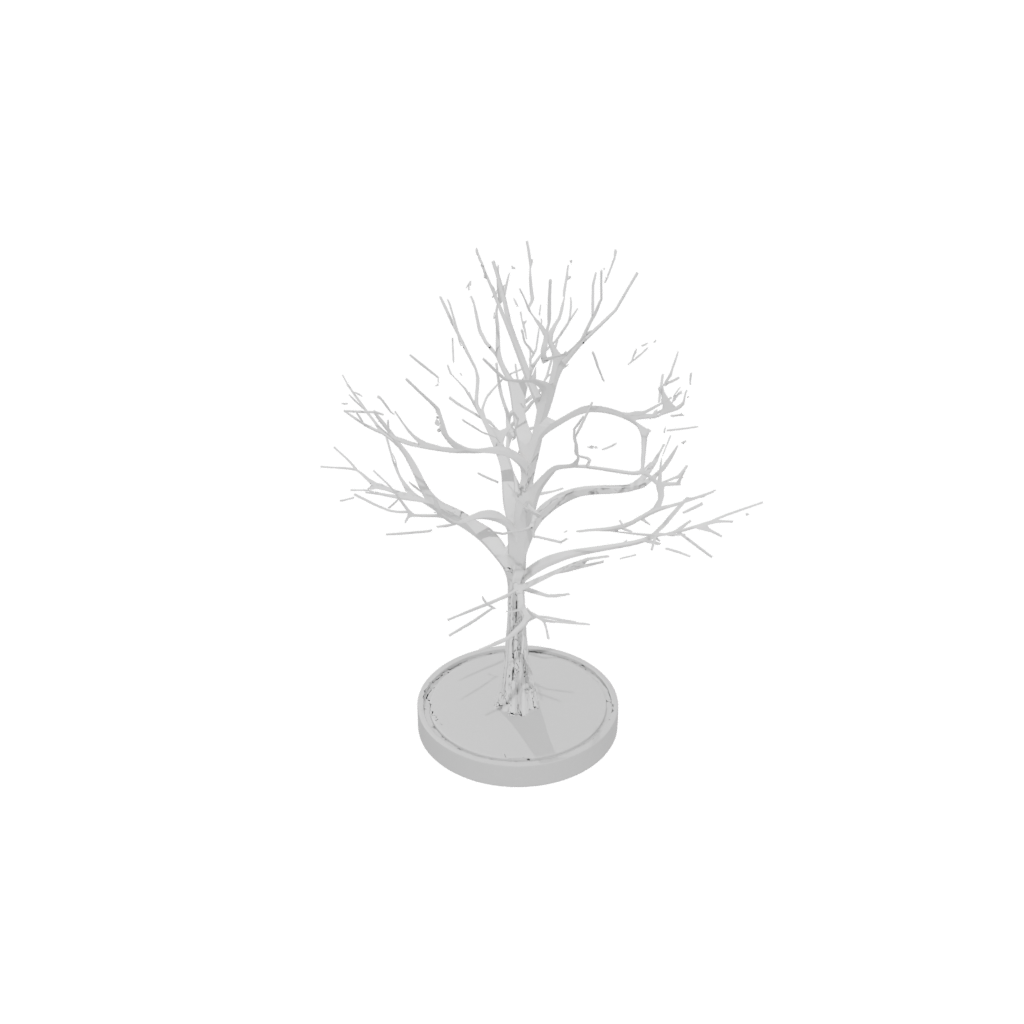 Deco Jewelry Tree Stand — home decor 3D print model, STL
