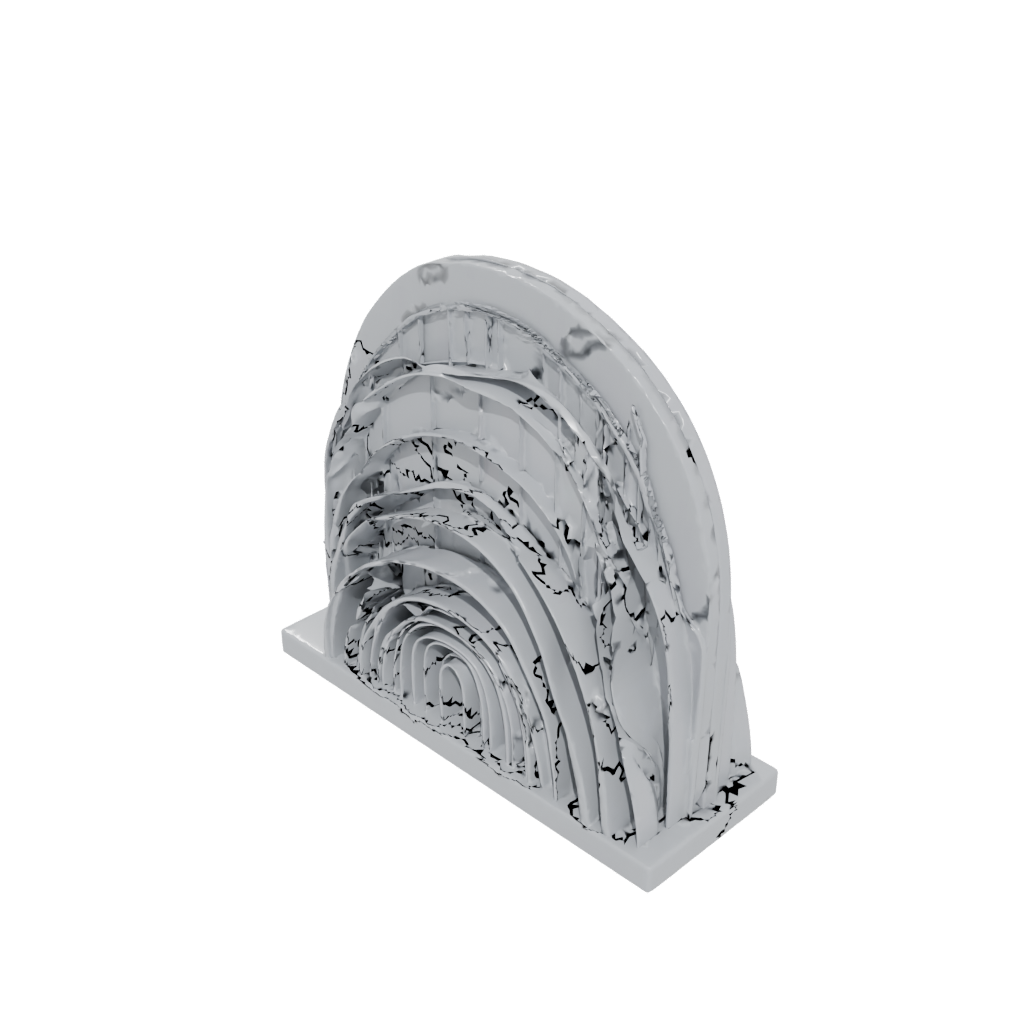Deco Letter Rack — home decor 3D print model, STL