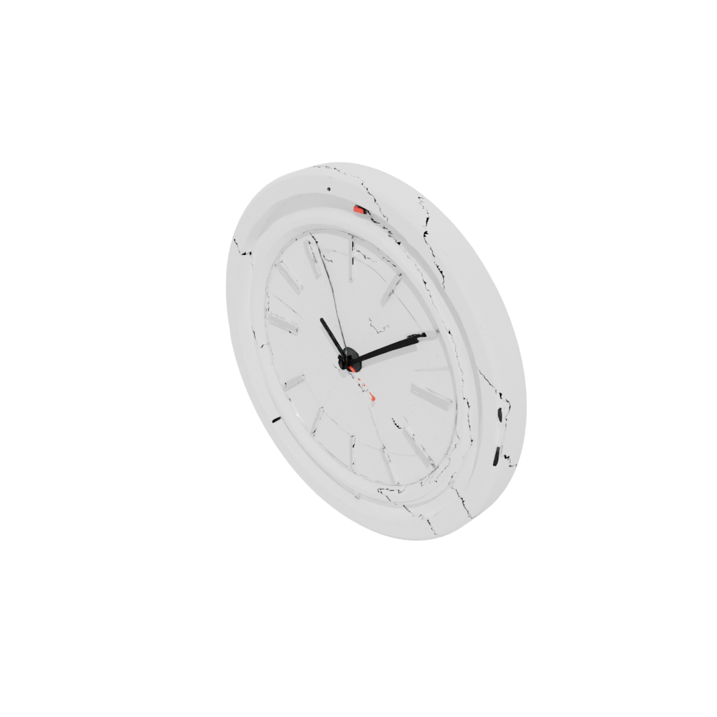 Deco Minimalist Clock Surround — home decor 3D print model, STL