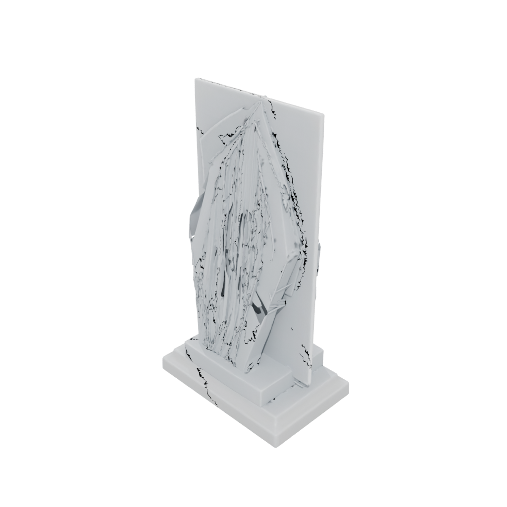 Deco Minimalist Photo Stand — home decor 3D print model, STL