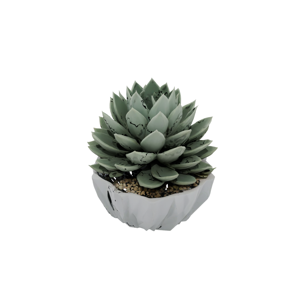 Deco Modern Succulent Planter — home decor 3D print model, STL