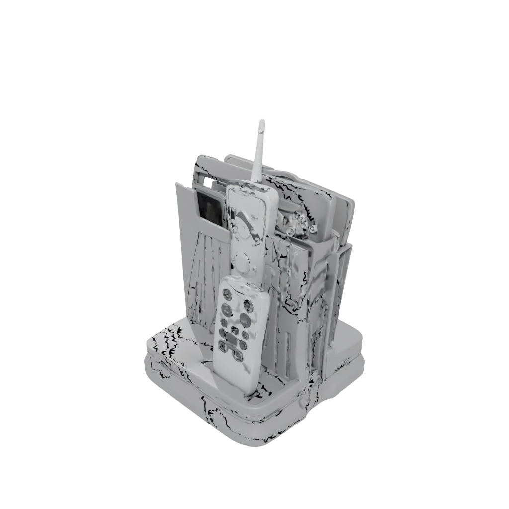 Deco Remote Control Caddy — home decor 3D print model, STL