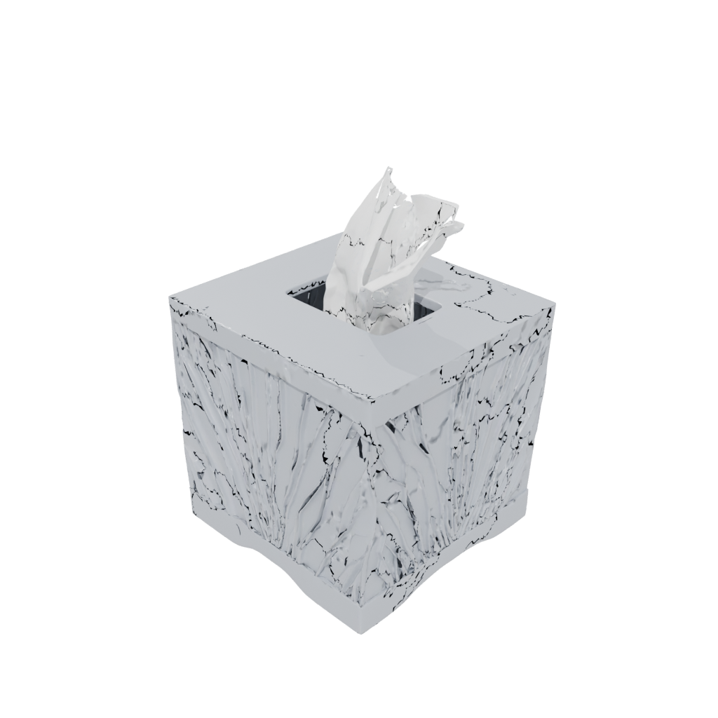 Deco Tissue Box Cover — home decor 3D print model, STL