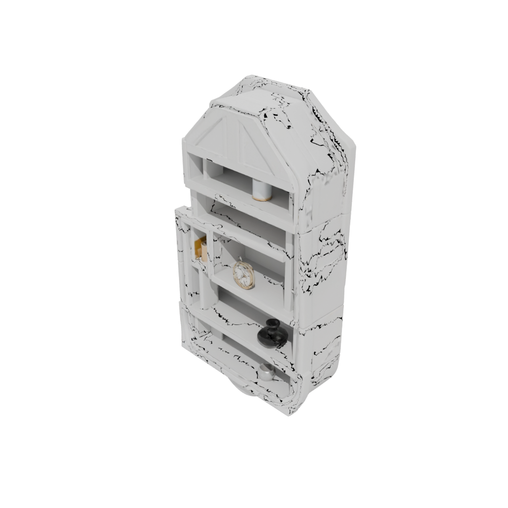 Deco Wall-Mounted Organizer — home decor 3D print model, STL