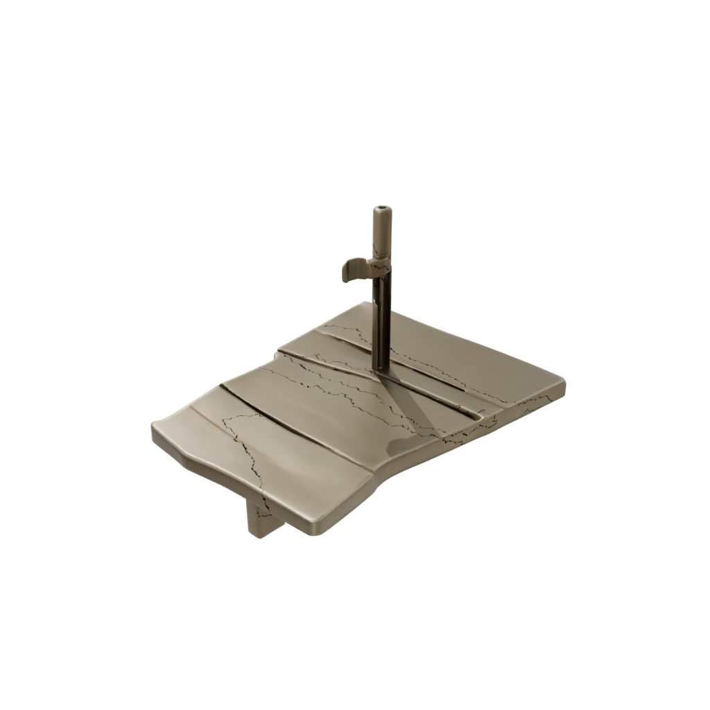 Bronze Deco Floating Shelf Bracket