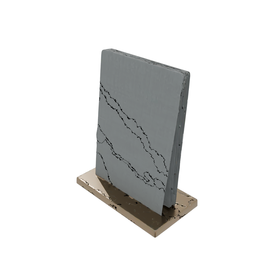 Bronze Card Holder Stand