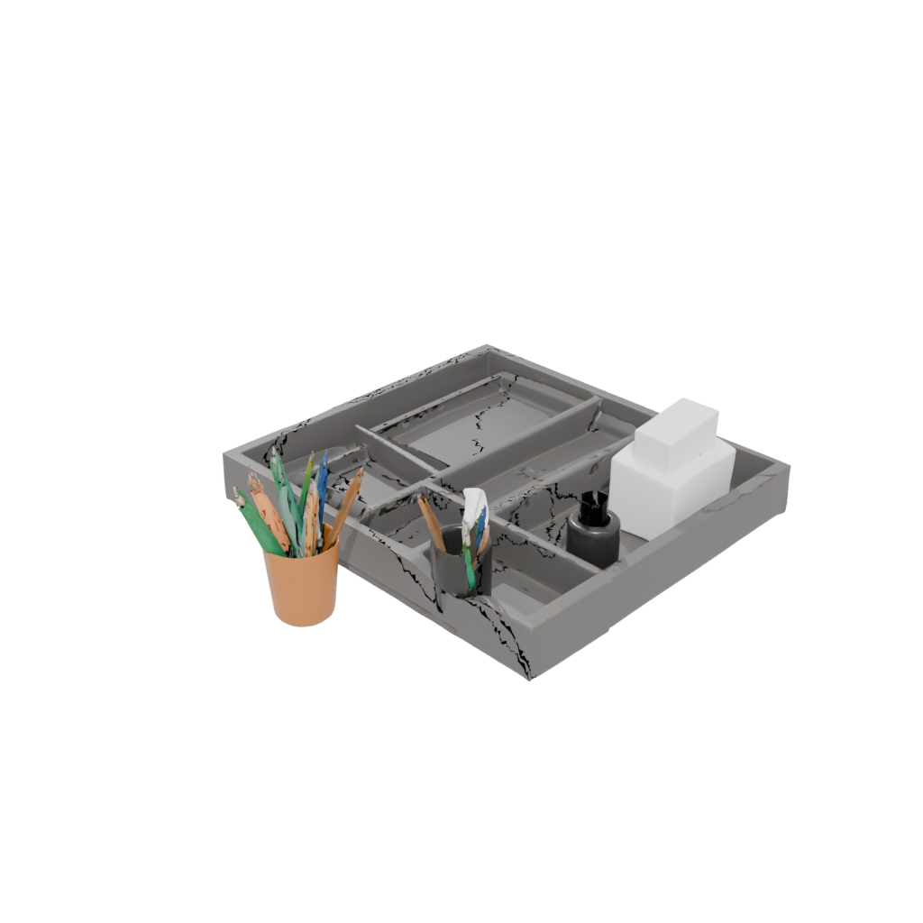 Bronze Desk Tidy Tray