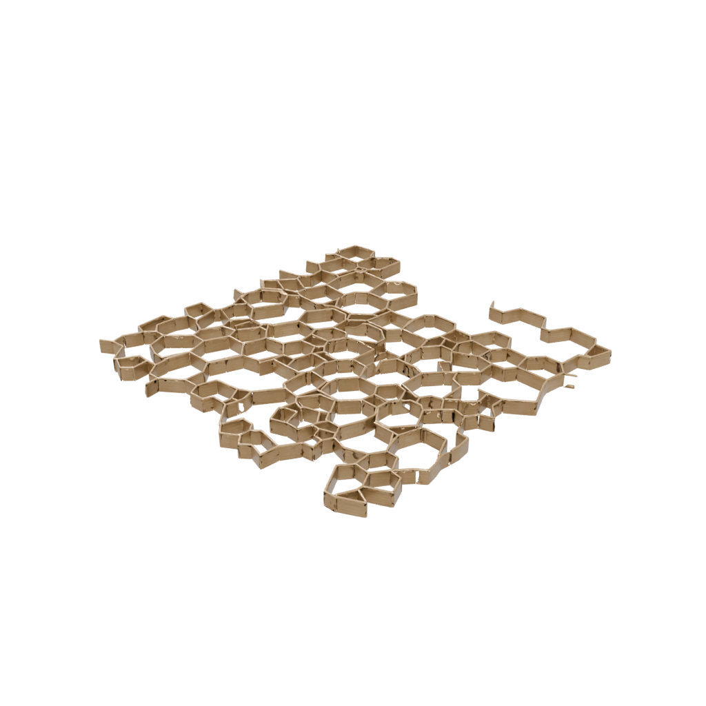 Bronze Honeycomb Shelf Module