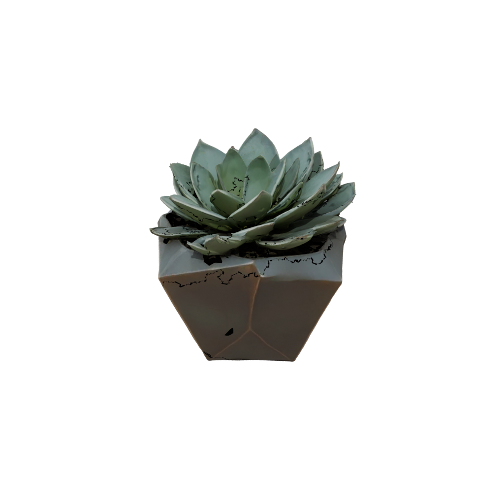 Bronze Modern Succulent Planter