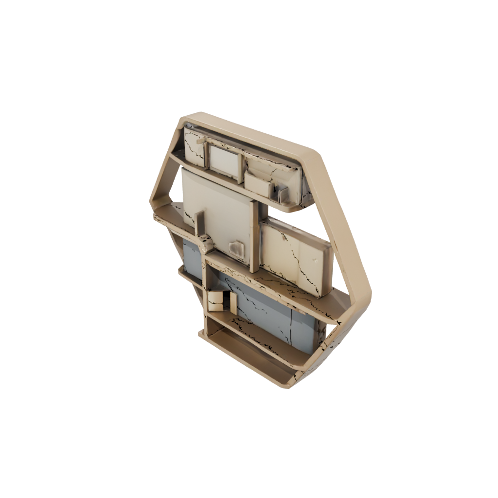 Bronze Wall-Mounted Organizer
