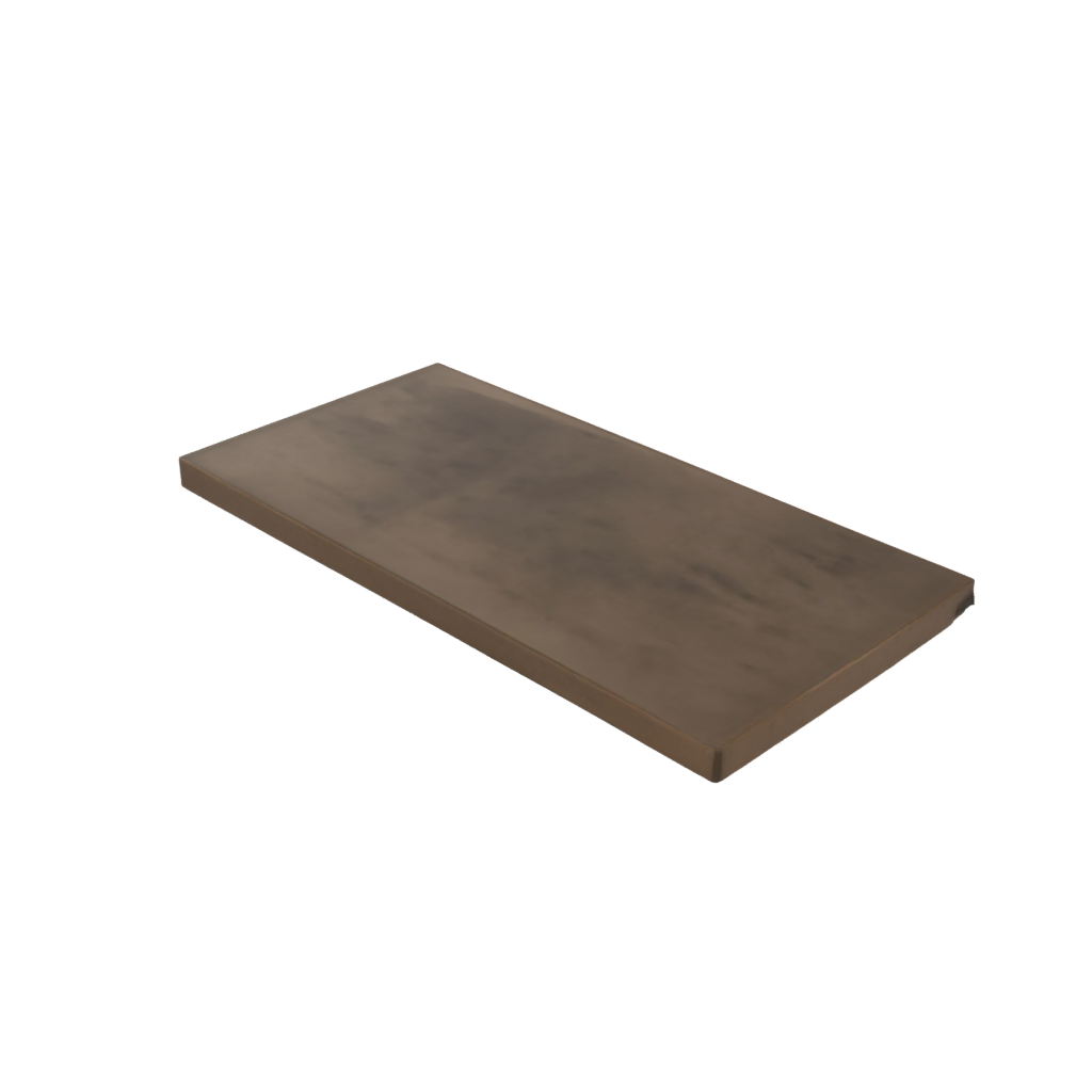 Bronze Rustic Floating Shelf Bracket — home decor 3D print model, STL