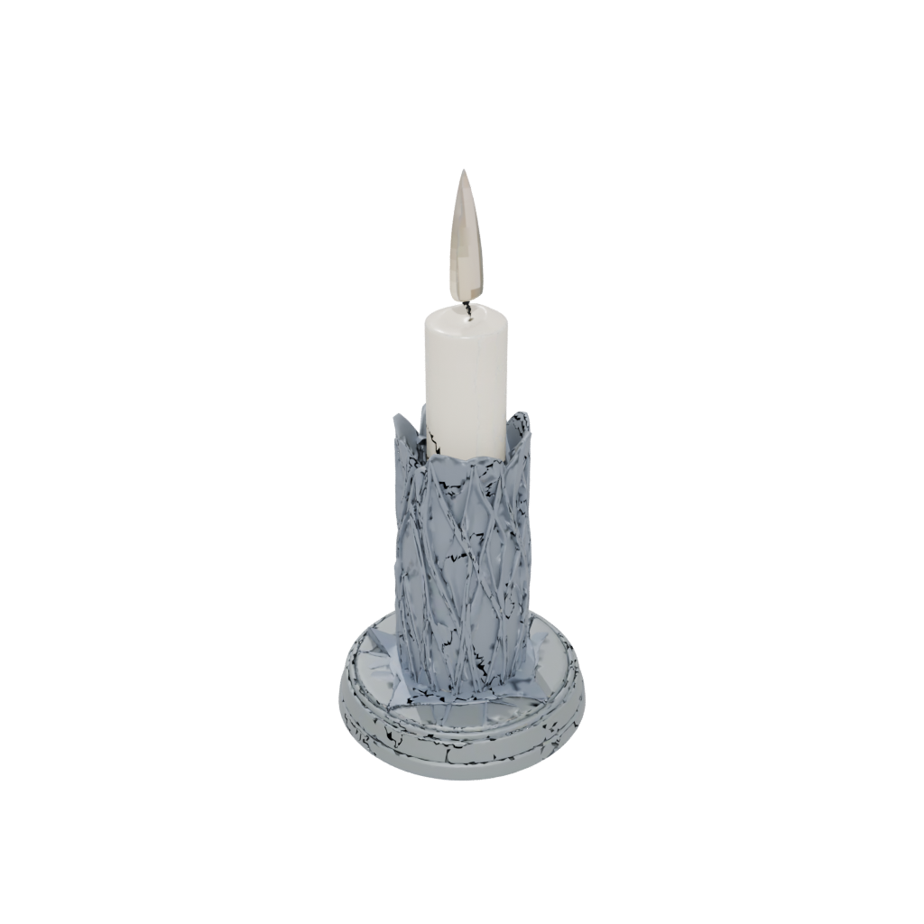Camo Deco Candle Snuffer Stand