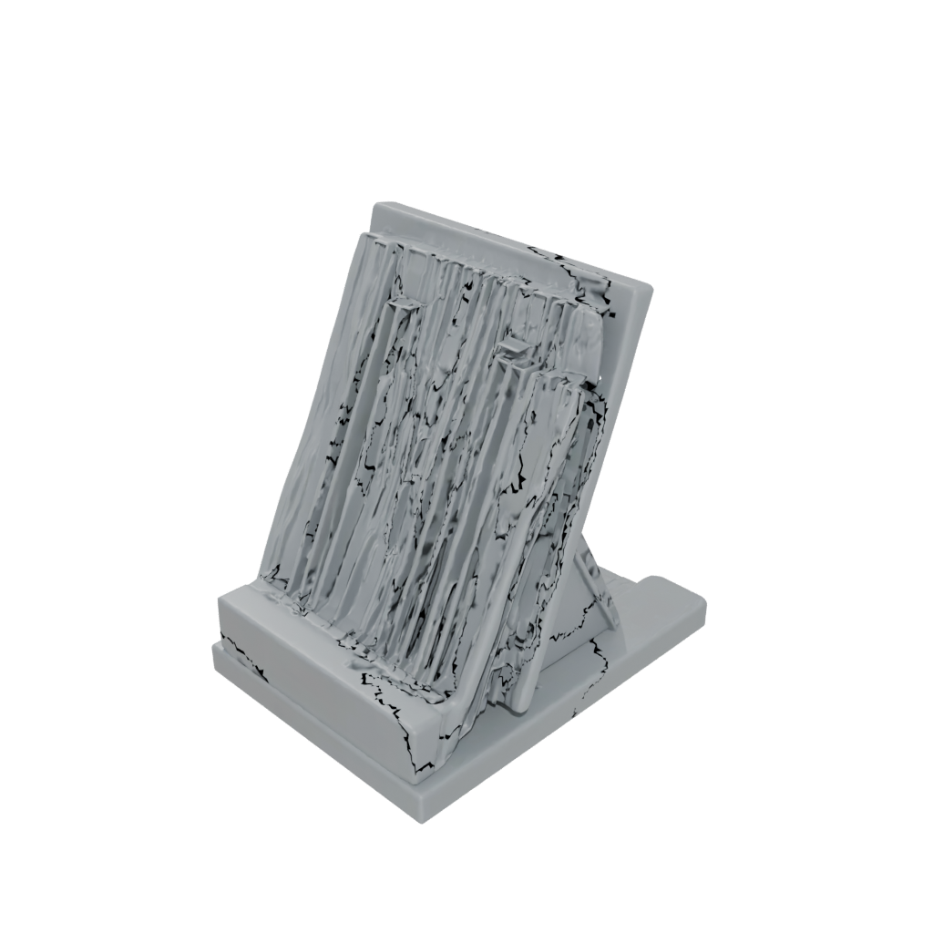 Camo Deco Card Holder Stand