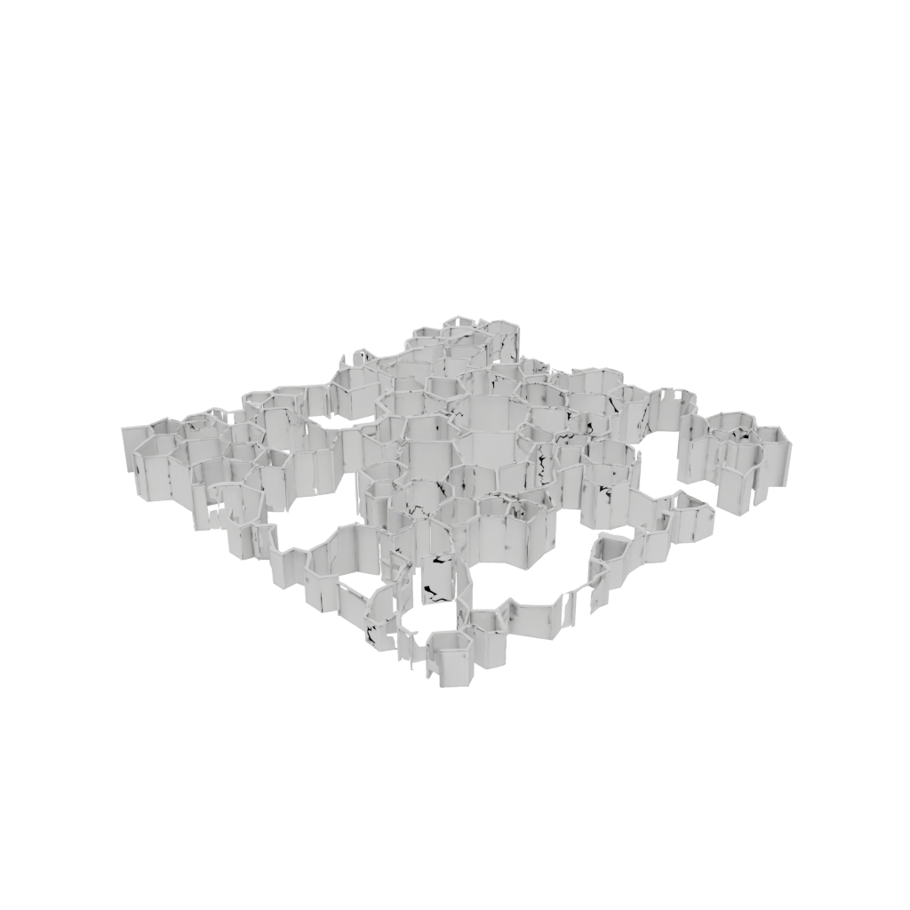 Camo Deco Honeycomb Shelf Module