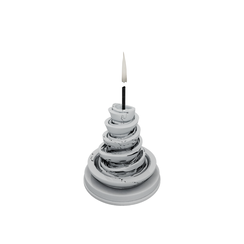 Camo Deco Incense Holder Spiral