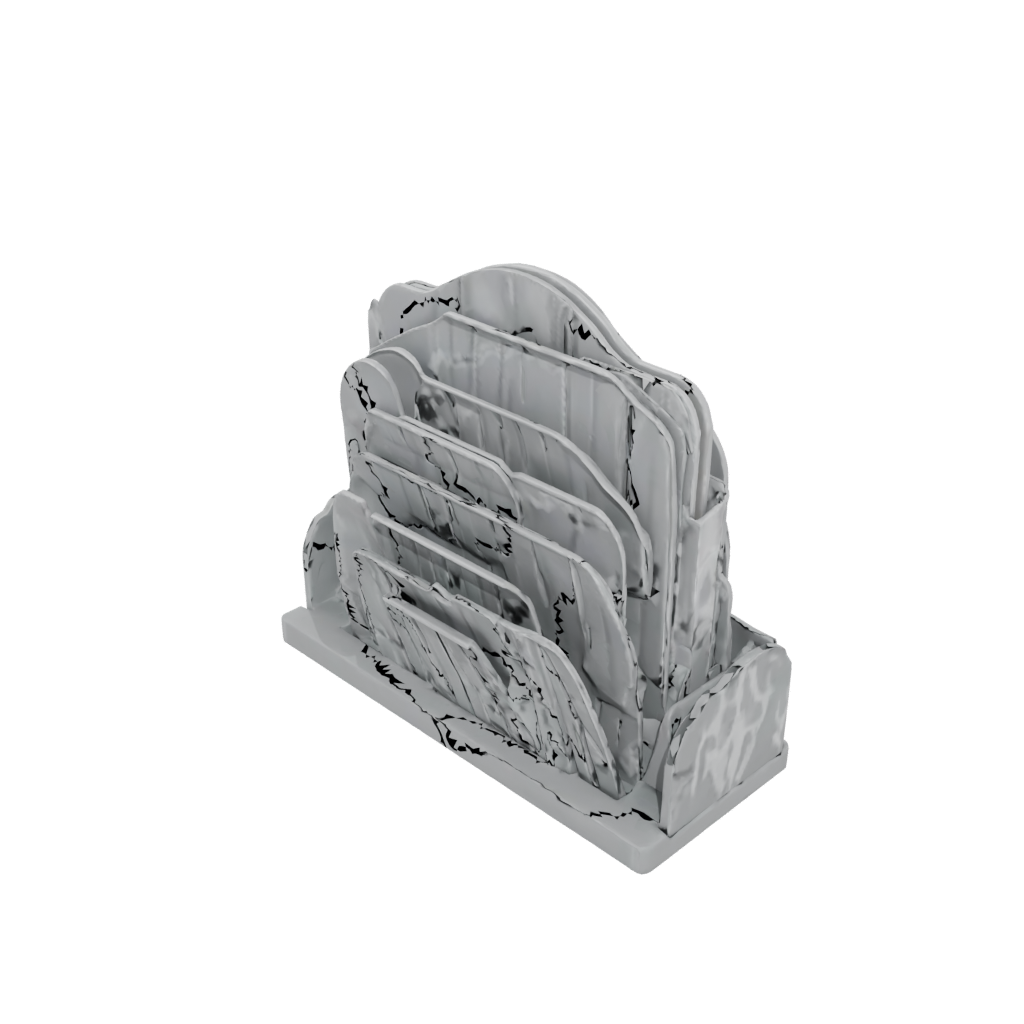 Camo Deco Letter Rack