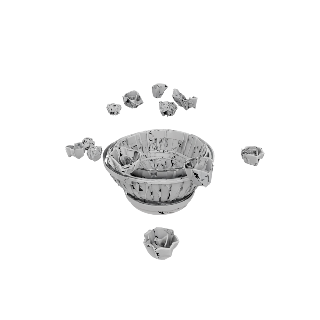 Camo Deco Potpourri Bowl — home decor 3D print model, STL