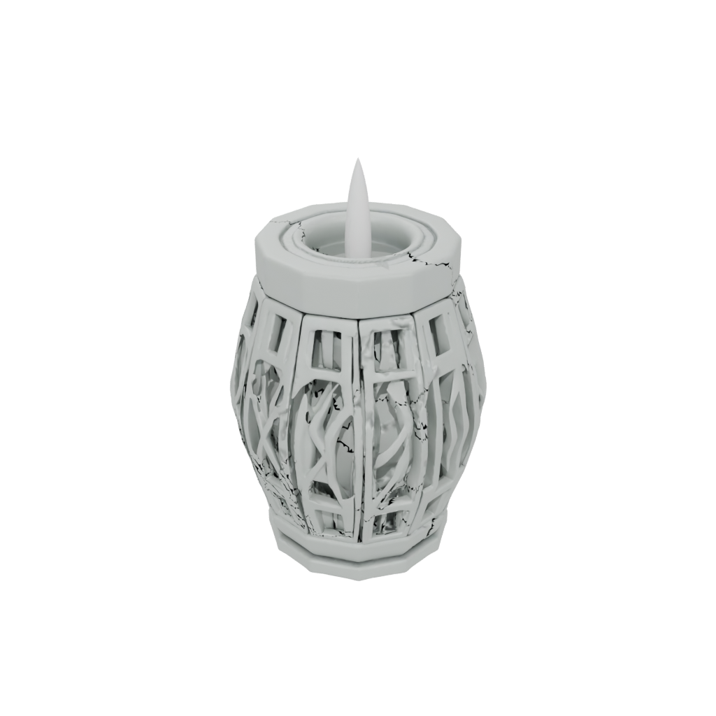 Camo Deco Tealight Lantern