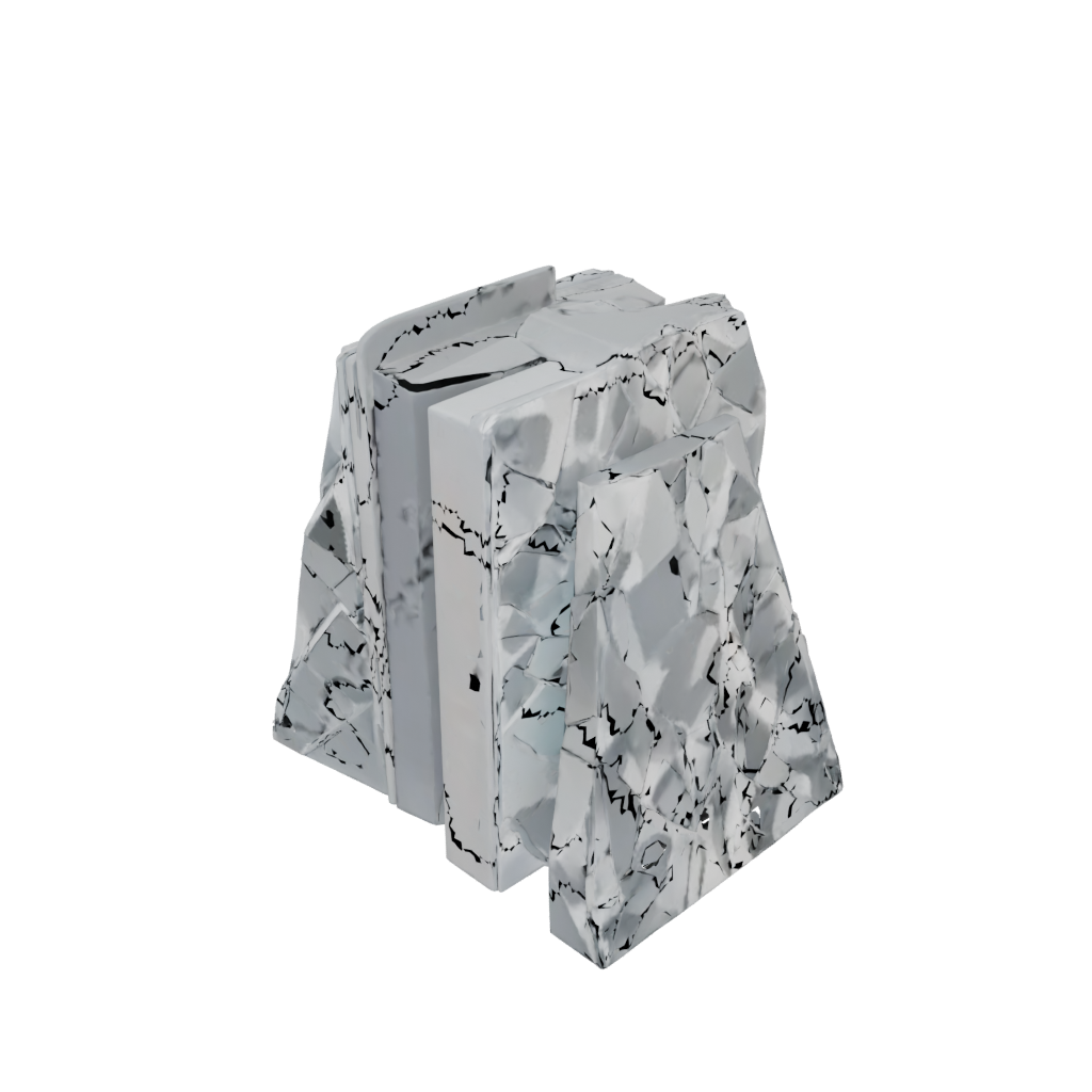 Camo Geometric Bookends
