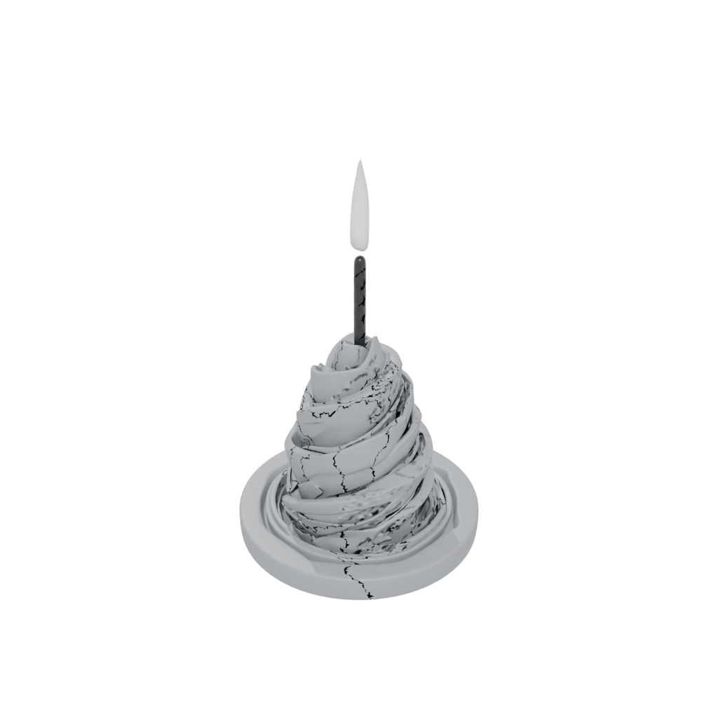 Camo Incense Holder Spiral