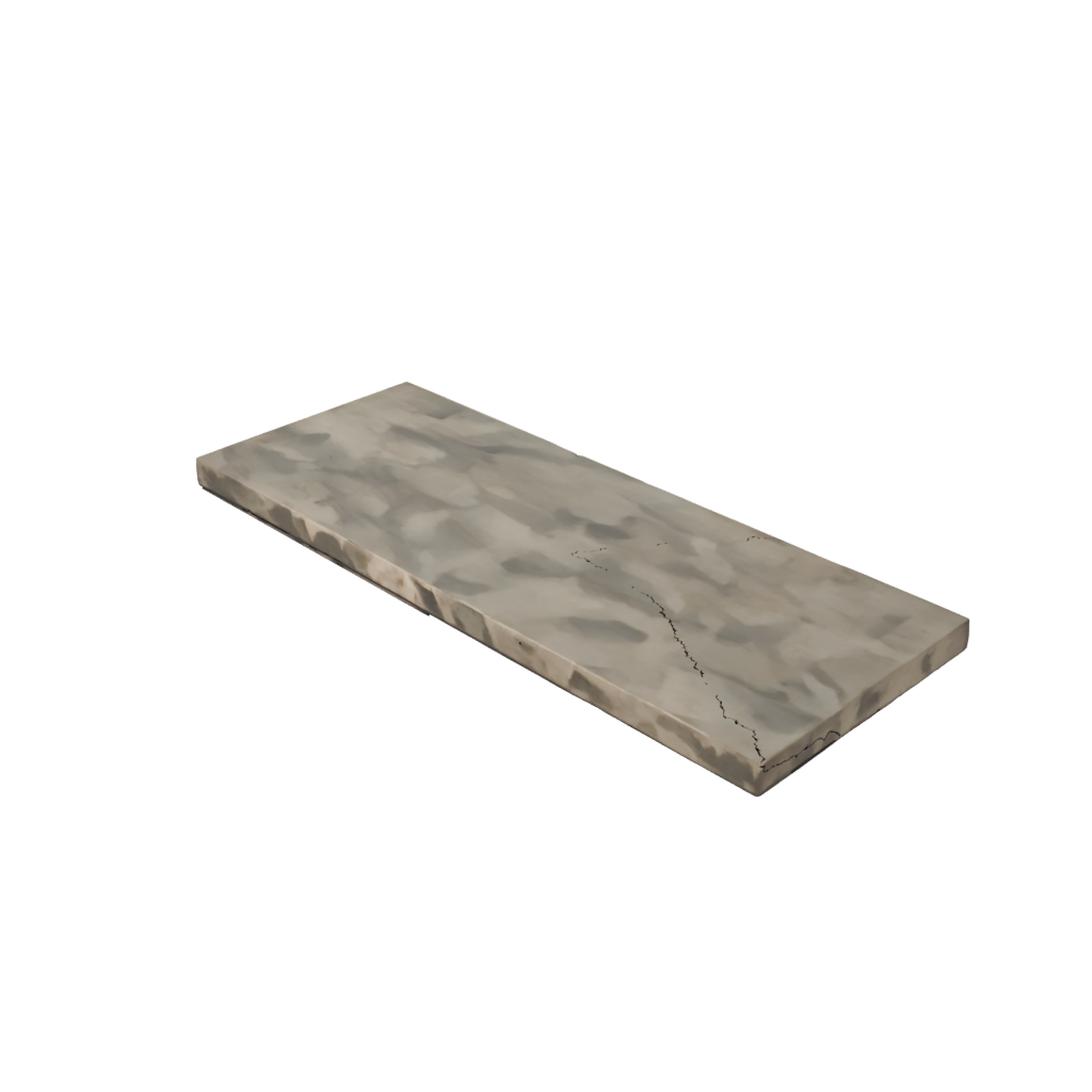 Camo Rustic Floating Shelf Bracket — home decor 3D print model, STL