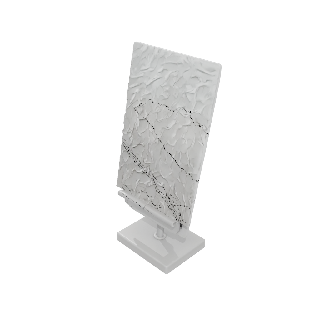 Camo Rustic Minimalist Photo Stand — home decor 3D print model, STL
