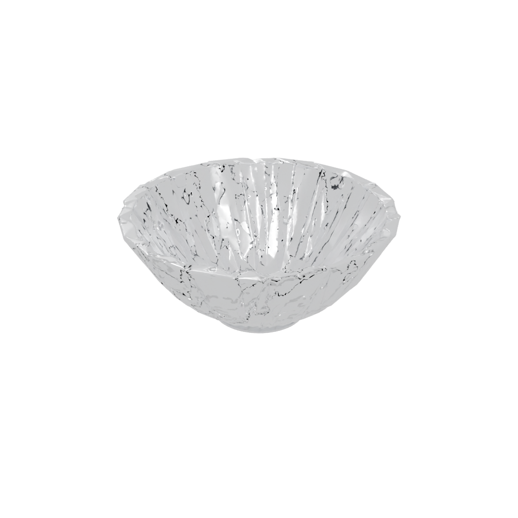 Crystal Deco Potpourri Bowl — home decor 3D print model, STL