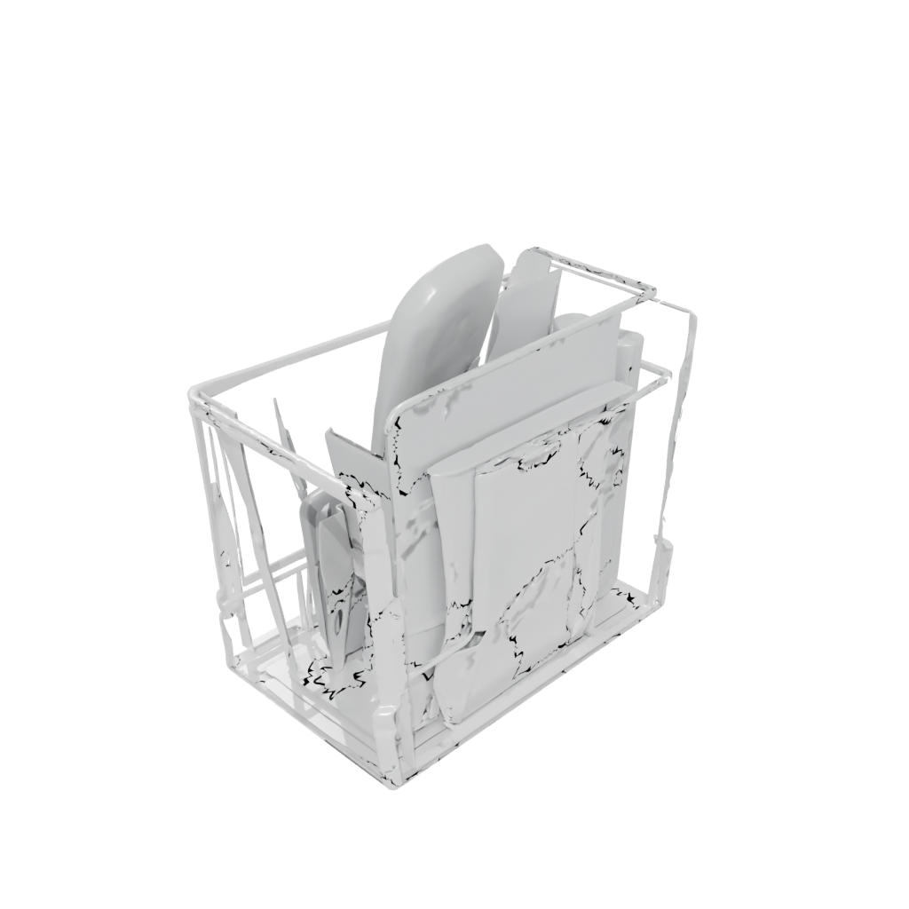 Crystal Deco Remote Control Caddy — home decor 3D print model, STL