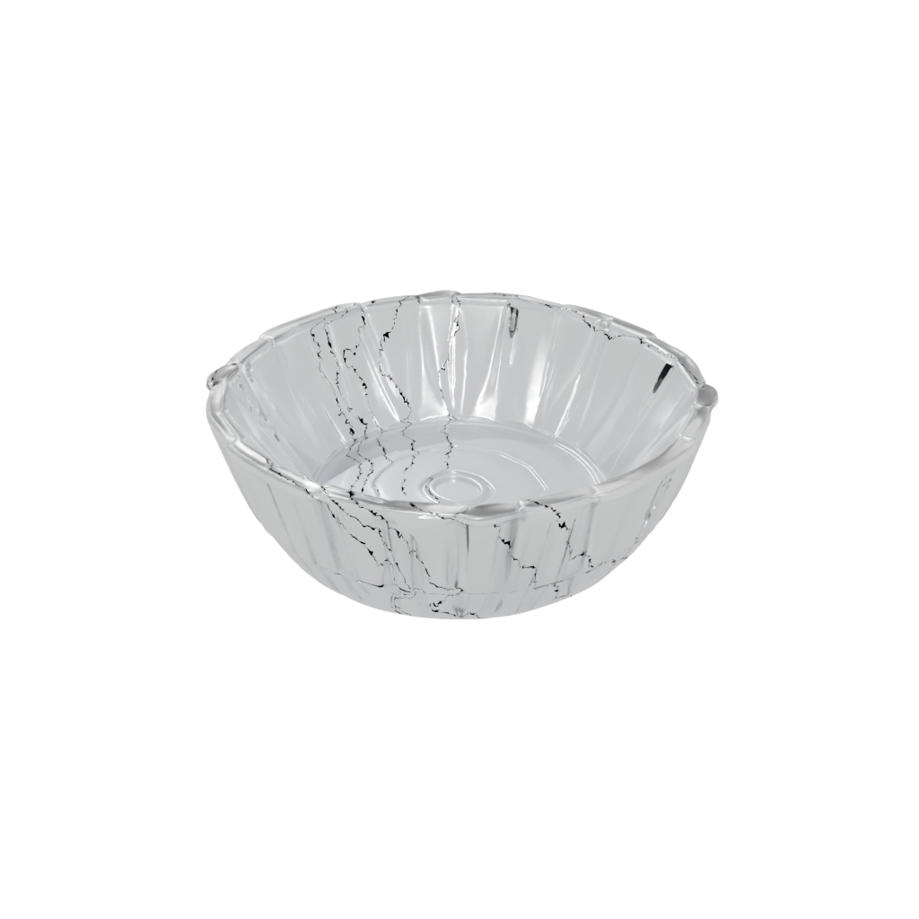 Crystal Deco Ring Dish — home decor 3D print model, STL
