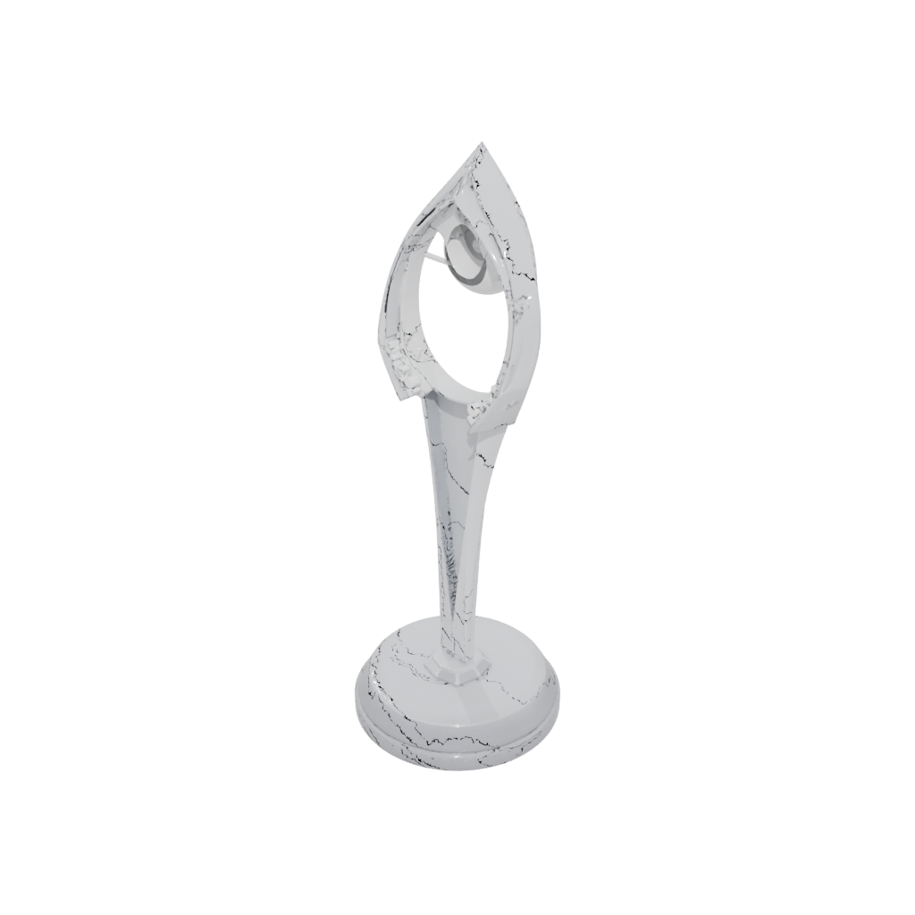 Crystal Geometric Earbud Stand
