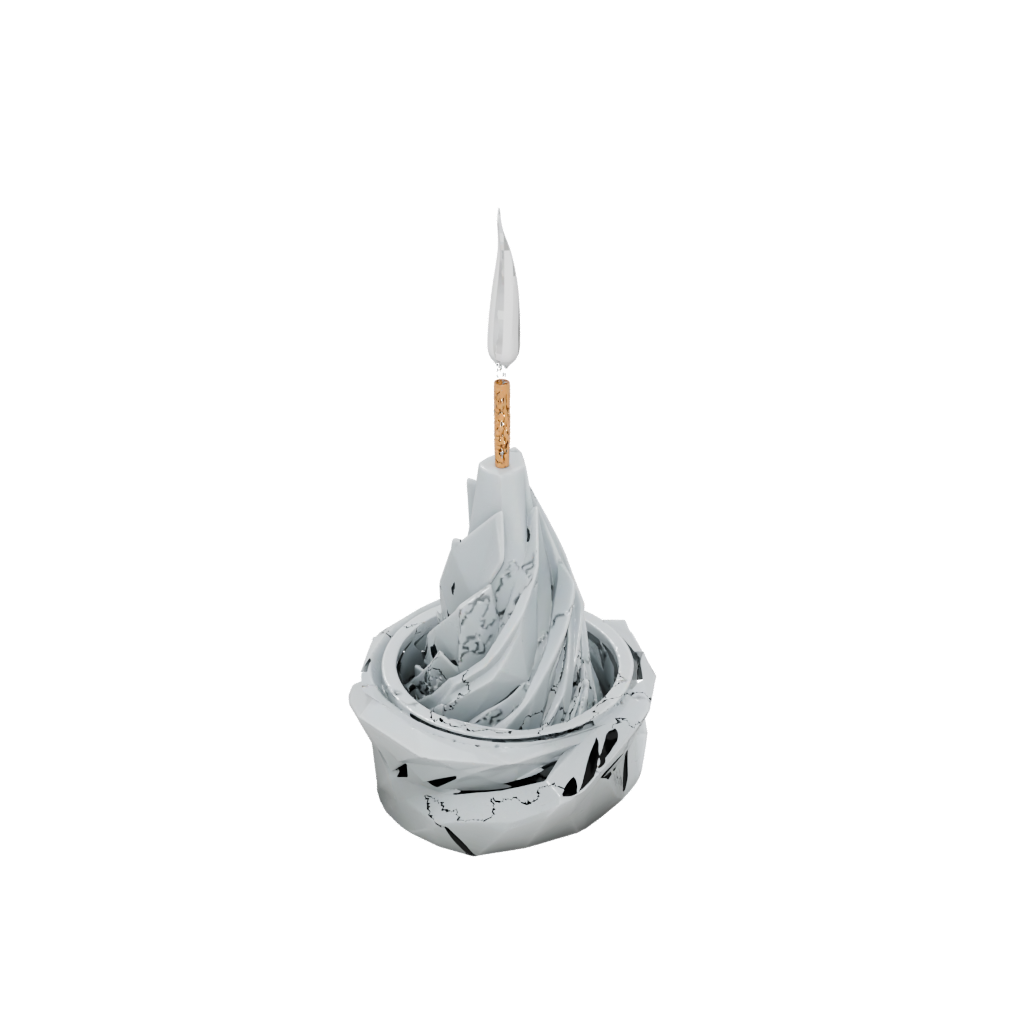 Crystal Geometric Incense Holder Spiral