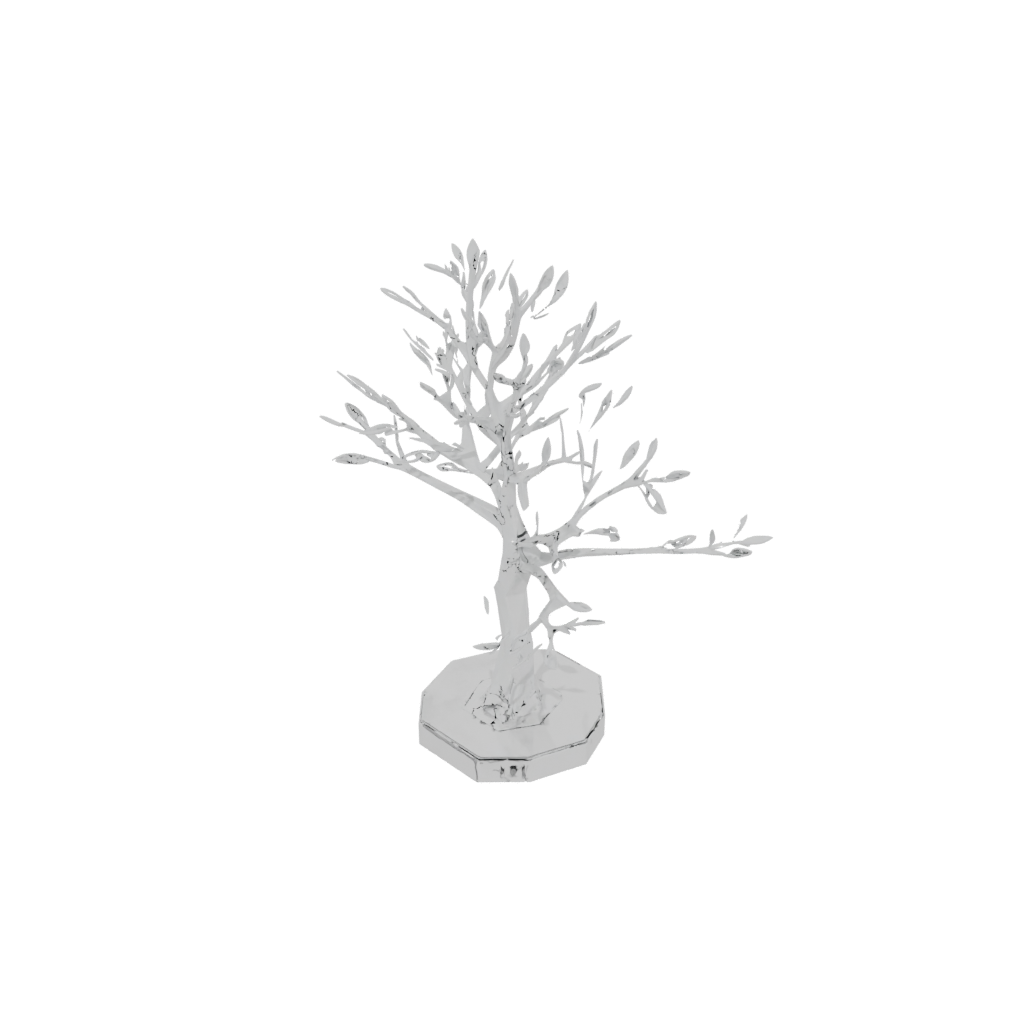 Crystal Geometric Jewelry Tree Stand
