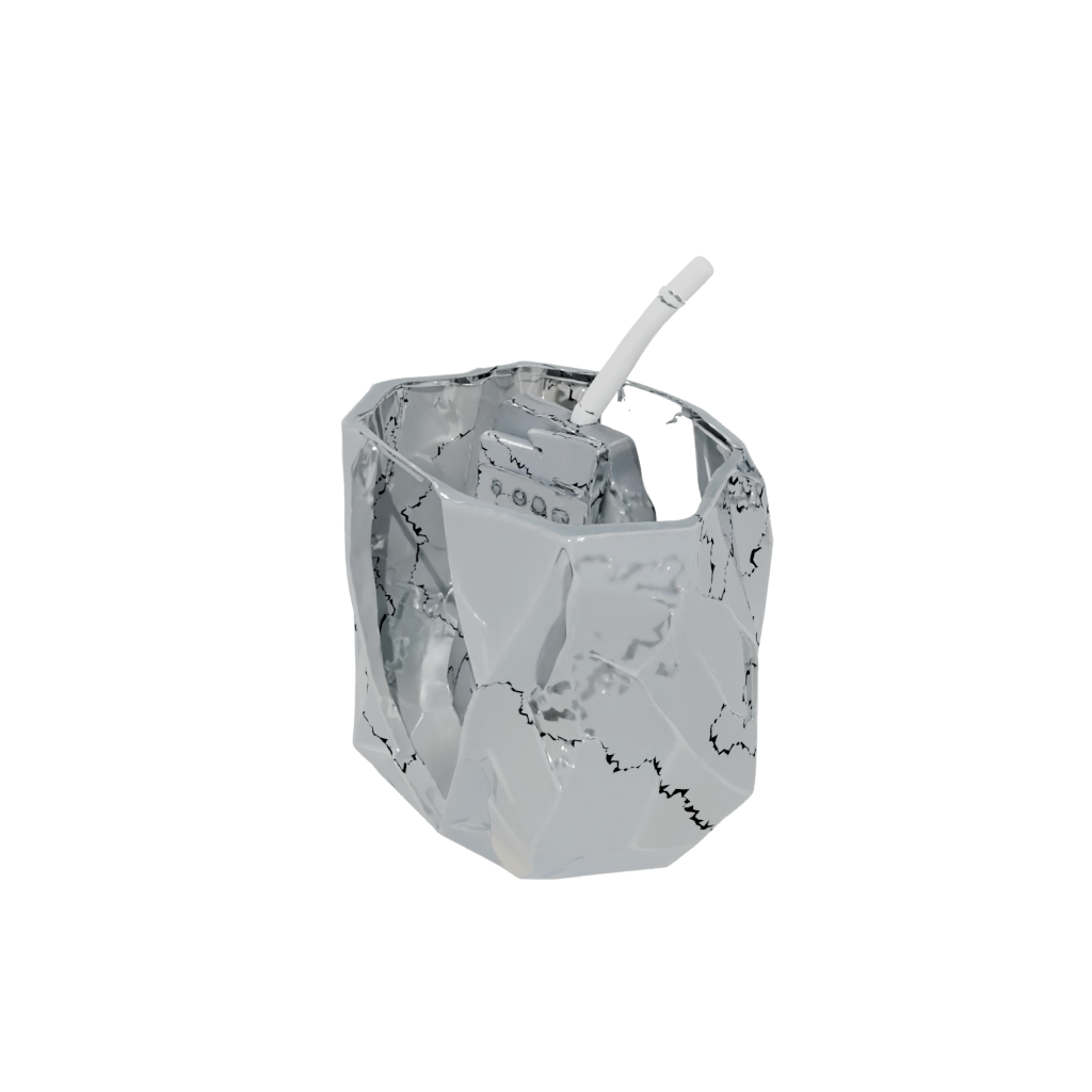 Crystal Geometric Remote Control Caddy